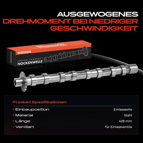 Nockenwelle Einlassseite Frankberg 5481FB0027319 Bild Nockenwelle Einlassseite Frankberg 5481FB0027319