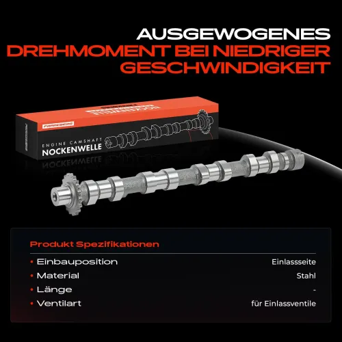 Nockenwelle Einlassseite Frankberg 5481FB0027329 Bild Nockenwelle Einlassseite Frankberg 5481FB0027329