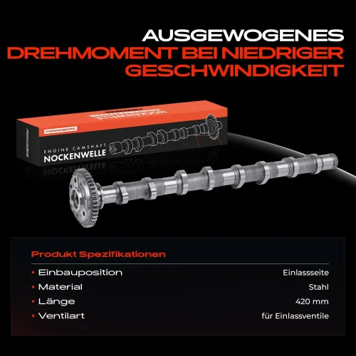 Nockenwelle Einlassseite Frankberg 5481FB0027334 Bild Nockenwelle Einlassseite Frankberg 5481FB0027334