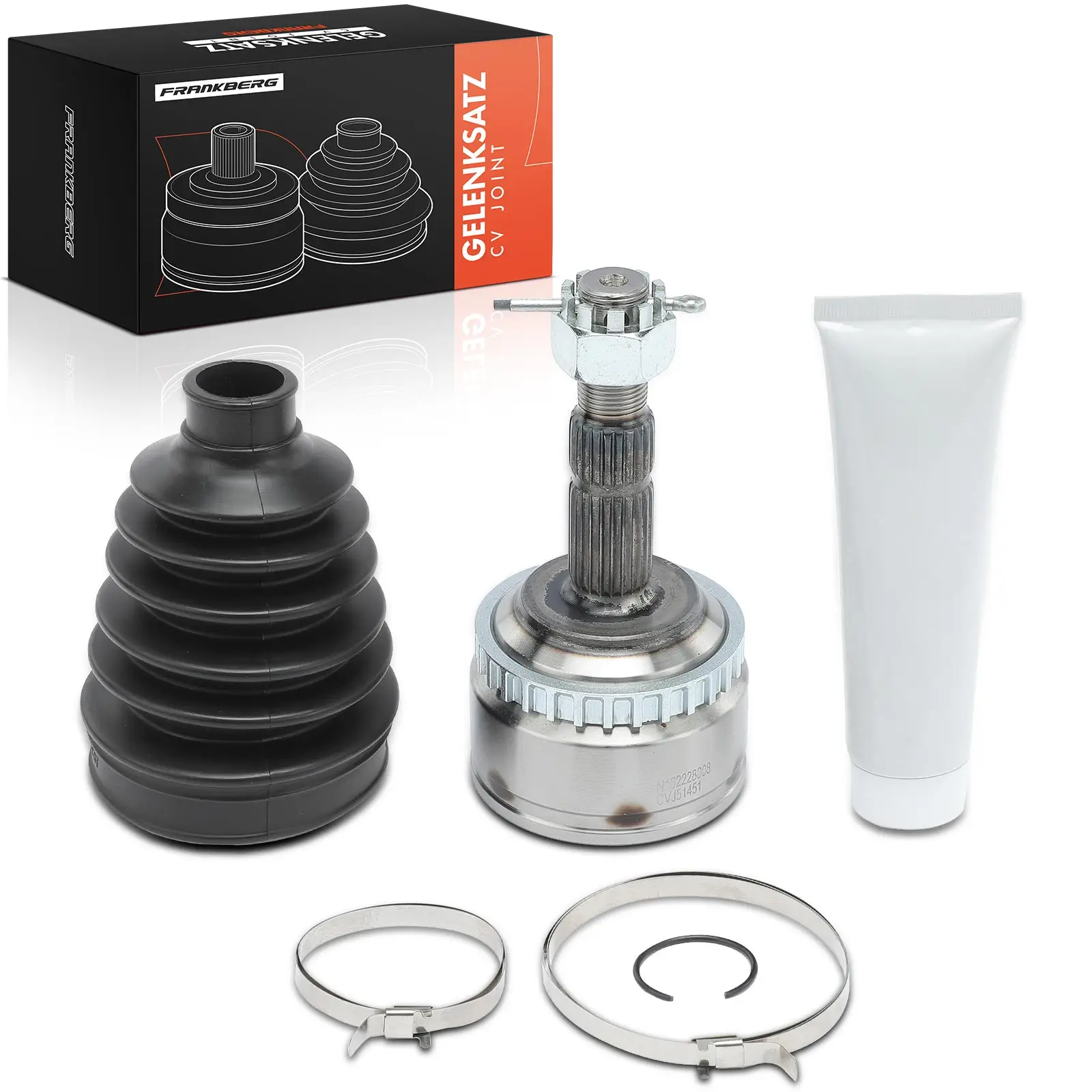 Gelenksatz, Antriebswelle Vorderachse Frankberg 5481FB0027356