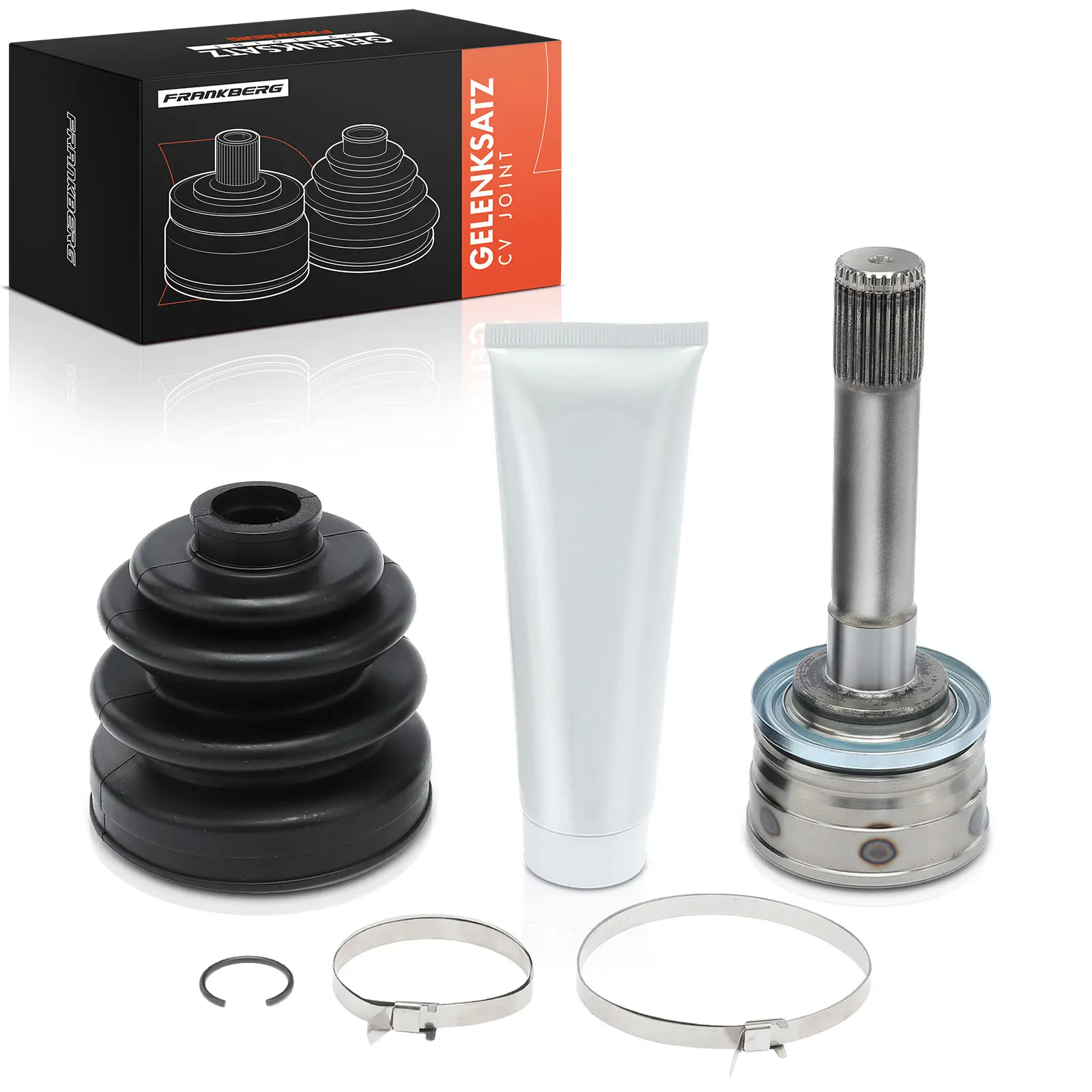 Gelenksatz, Antriebswelle Vorderachse Frankberg 5481FB0027363