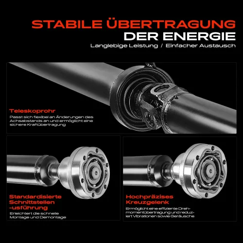 Gelenkwelle, Achsantrieb Hinterachse Frankberg 5481FB0027566 Bild Gelenkwelle, Achsantrieb Hinterachse Frankberg 5481FB0027566