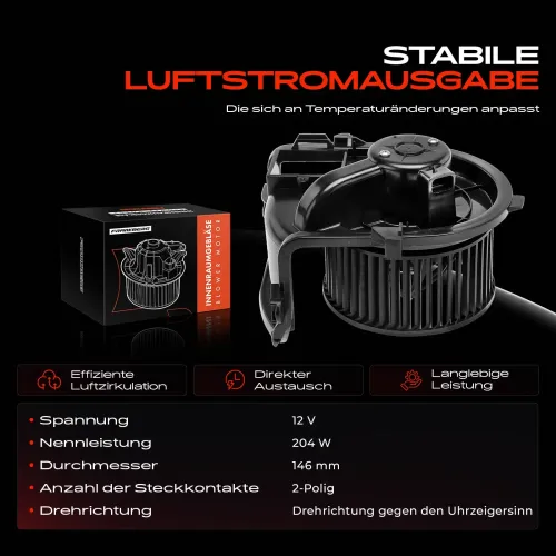 Innenraumgebläse 12 V Frankberg 5481FB0027685 Bild Innenraumgebläse 12 V Frankberg 5481FB0027685