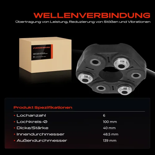 Gelenk, Gelenkwelle Frankberg 5481FB0027747 Bild Gelenk, Gelenkwelle Frankberg 5481FB0027747