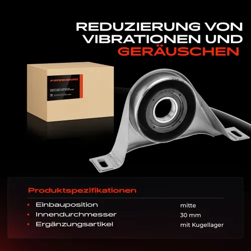 Lager, Gelenkwellenmittellager Mitte Frankberg 5481FB0027786 Bild Lager, Gelenkwellenmittellager Mitte Frankberg 5481FB0027786