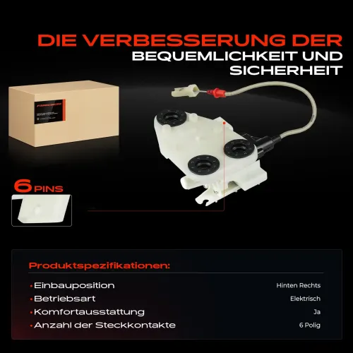 Türschloss hinten rechts Frankberg 5481FB0027827 Bild Türschloss hinten rechts Frankberg 5481FB0027827