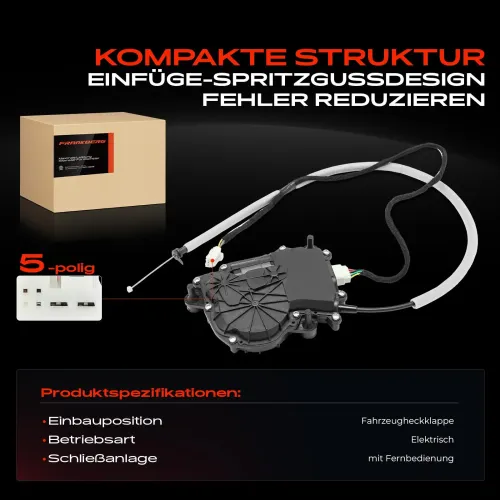 Heckklappenschloss Frankberg 5481FB0027837 Bild Heckklappenschloss Frankberg 5481FB0027837