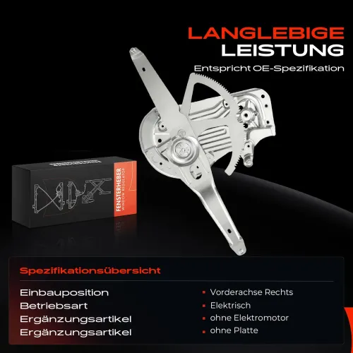 Fensterheber vorne rechts Frankberg 5481FB0027981 Bild Fensterheber vorne rechts Frankberg 5481FB0027981