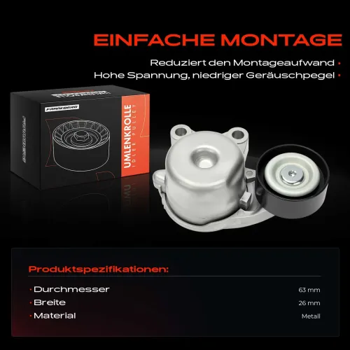 Riemenspanner, Keilrippenriemen Frankberg 5481FB0028015 Bild Riemenspanner, Keilrippenriemen Frankberg 5481FB0028015