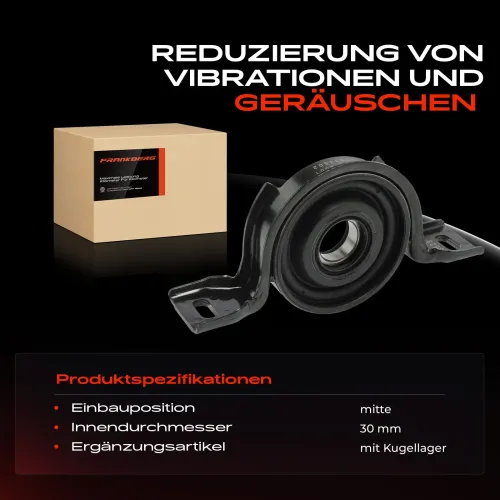 Lager, Gelenkwellenmittellager Mitte Frankberg 5481FB0028461 Bild Lager, Gelenkwellenmittellager Mitte Frankberg 5481FB0028461