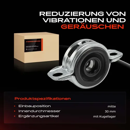 Lager, Gelenkwellenmittellager Mitte Frankberg 5481FB0028465 Bild Lager, Gelenkwellenmittellager Mitte Frankberg 5481FB0028465