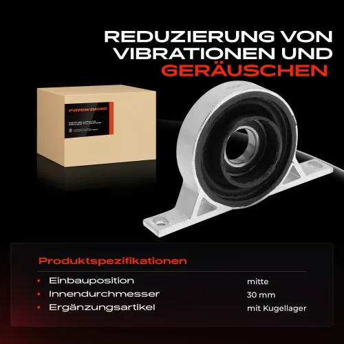 Lager, Gelenkwellenmittellager Mitte Frankberg 5481FB0028587 Bild Lager, Gelenkwellenmittellager Mitte Frankberg 5481FB0028587