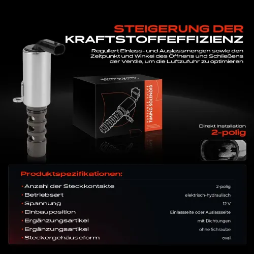 Steuerventil, Nockenwellenverstellung 12 V Frankberg 5481FB0028700 Bild Steuerventil, Nockenwellenverstellung 12 V Frankberg 5481FB0028700