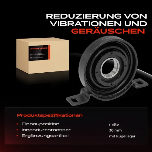 Lager, Gelenkwellenmittellager Mitte Frankberg 5481FB0028754 Bild Lager, Gelenkwellenmittellager Mitte Frankberg 5481FB0028754