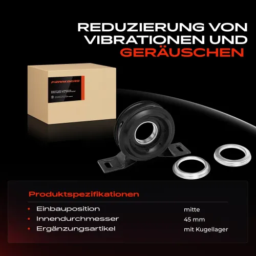 Lager, Gelenkwellenmittellager Mitte Frankberg 5481FB0028756 Bild Lager, Gelenkwellenmittellager Mitte Frankberg 5481FB0028756