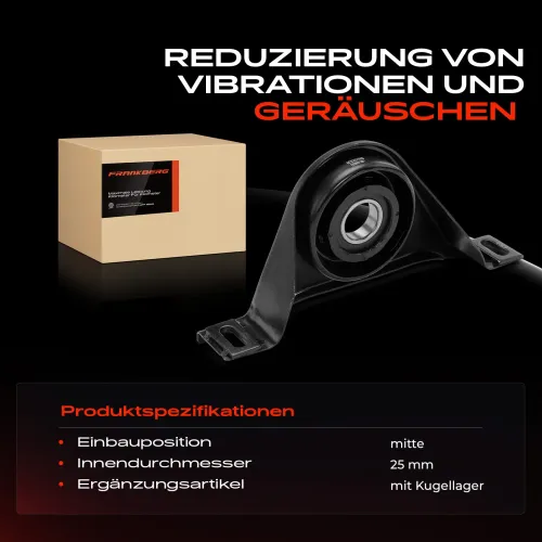 Lager, Gelenkwellenmittellager Mitte Frankberg 5481FB0028759 Bild Lager, Gelenkwellenmittellager Mitte Frankberg 5481FB0028759