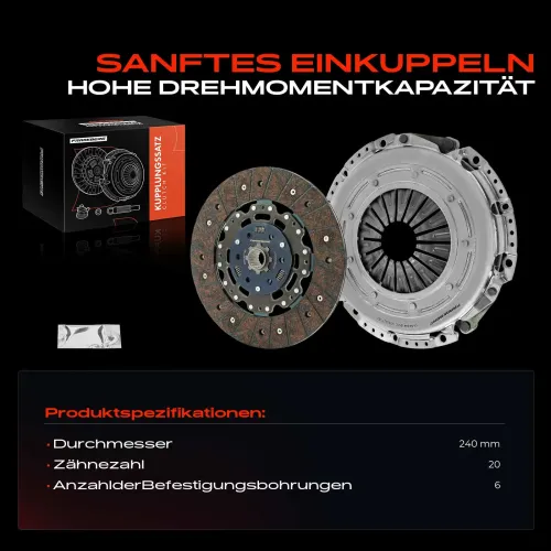 Kupplungssatz Frankberg 5481FB0028807 Bild Kupplungssatz Frankberg 5481FB0028807