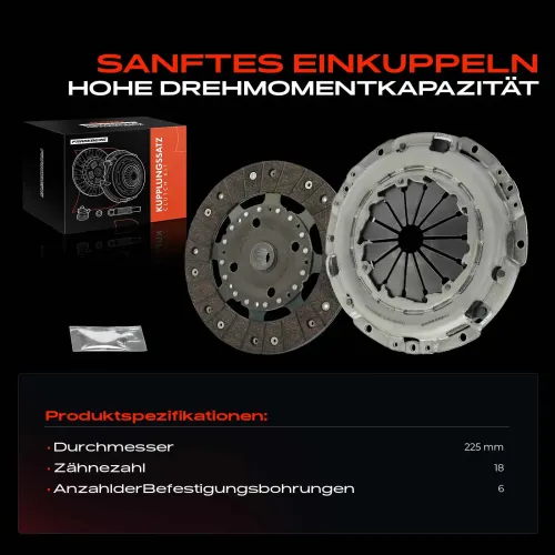 Kupplungssatz Frankberg 5481FB0028829 Bild Kupplungssatz Frankberg 5481FB0028829