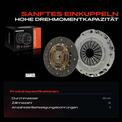 Kupplungssatz Frankberg 5481FB0028836 Bild Kupplungssatz Frankberg 5481FB0028836