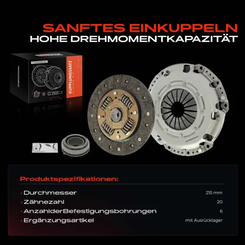 Kupplungssatz Frankberg 5481FB0028840 Bild Kupplungssatz Frankberg 5481FB0028840