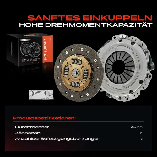 Kupplungssatz Frankberg 5481FB0028851 Bild Kupplungssatz Frankberg 5481FB0028851
