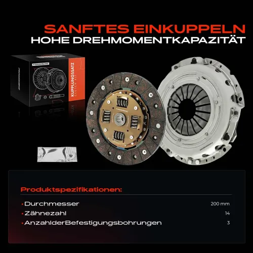 Kupplungssatz Frankberg 5481FB0028865 Bild Kupplungssatz Frankberg 5481FB0028865