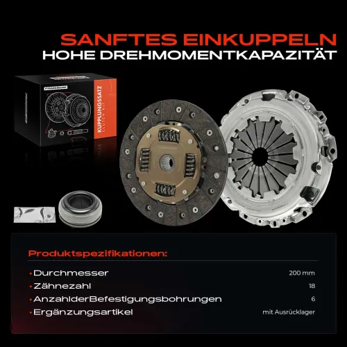 Kupplungssatz Frankberg 5481FB0028866 Bild Kupplungssatz Frankberg 5481FB0028866