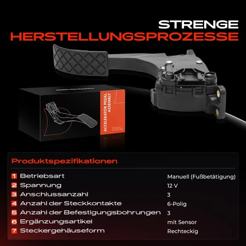 Fahrpedal 12 V Frankberg 5481FB0028880 Bild Fahrpedal 12 V Frankberg 5481FB0028880