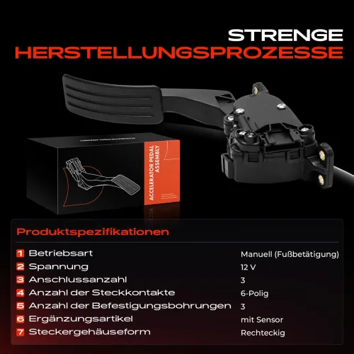 Fahrpedal 12 V Frankberg 5481FB0028882 Bild Fahrpedal 12 V Frankberg 5481FB0028882