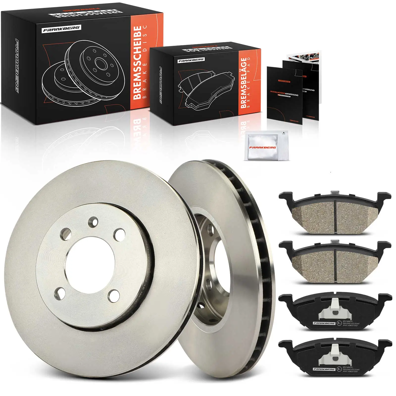 Bremsensatz, Scheibenbremse Vorderachse Frankberg 5481FB0028902