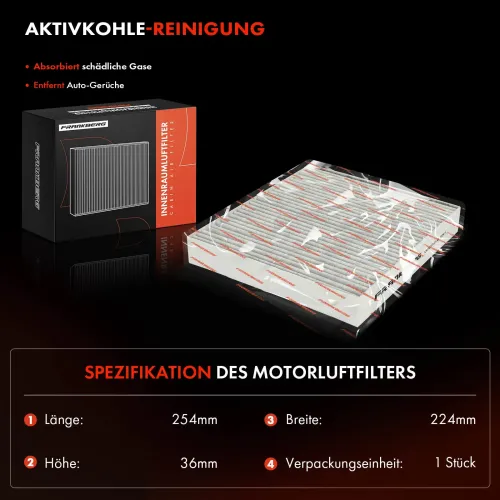 Filter, Innenraumluft Frankberg 5481FB0028910 Bild Filter, Innenraumluft Frankberg 5481FB0028910