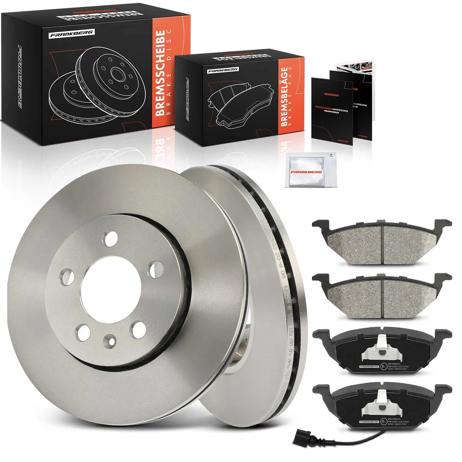 Bremsensatz, Scheibenbremse Vorderachse Frankberg 5481FB0028912