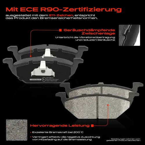 Bremsensatz, Scheibenbremse Vorderachse Frankberg 5481FB0028912 Bild Bremsensatz, Scheibenbremse Vorderachse Frankberg 5481FB0028912