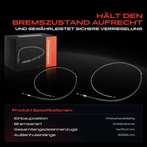 Seilzug, Feststellbremse Hinterachse beidseitig Frankberg 5481FB0028917 Bild Seilzug, Feststellbremse Hinterachse beidseitig Frankberg 5481FB0028917