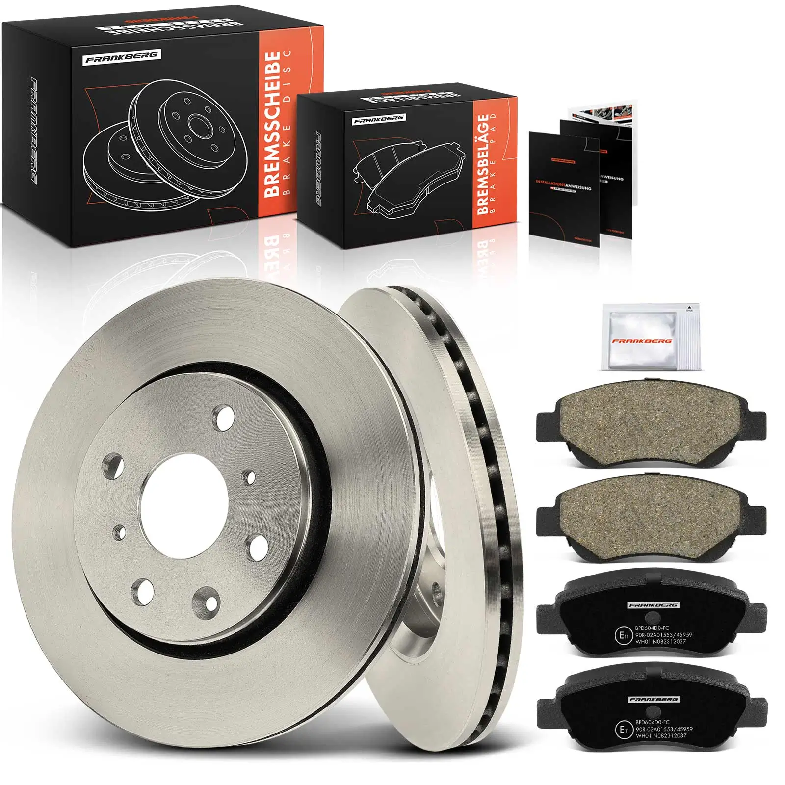 Bremsensatz, Scheibenbremse Vorderachse Frankberg 5481FB0028922