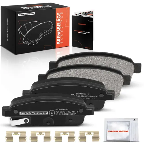Bremsbelagsatz, Scheibenbremse Hinterachse beidseitig Frankberg 5481FB0028955 Bild Bremsbelagsatz, Scheibenbremse Hinterachse beidseitig Frankberg 5481FB0028955