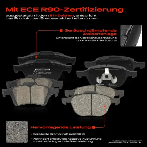 Bremsensatz, Scheibenbremse Vorderachse Hinterachse Frankberg 5481FB0028962 Bild Bremsensatz, Scheibenbremse Vorderachse Hinterachse Frankberg 5481FB0028962