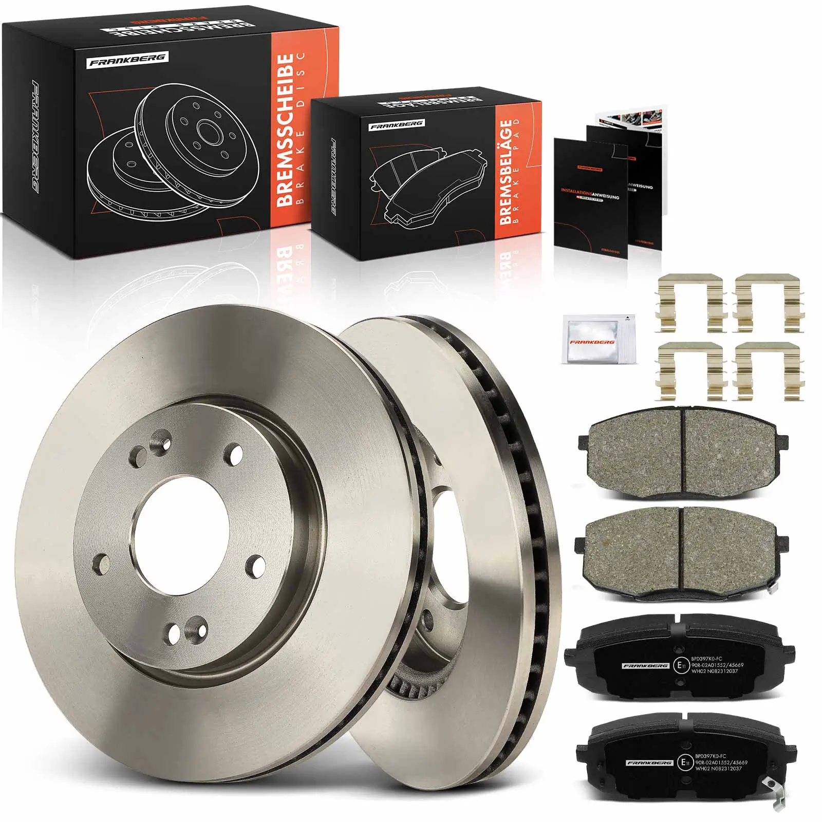 Bremsensatz, Scheibenbremse Vorderachse Frankberg 5481FB0028999