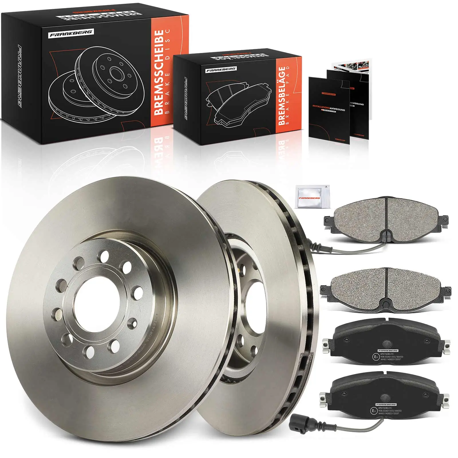 Bremsensatz, Scheibenbremse Vorderachse Frankberg 5481FB0029007