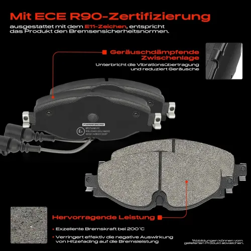 Bremsensatz, Scheibenbremse Vorderachse Frankberg 5481FB0029007 Bild Bremsensatz, Scheibenbremse Vorderachse Frankberg 5481FB0029007