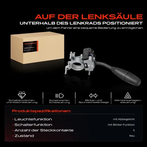 Lenkstockschalter Frankberg 5481FB0029028 Bild Lenkstockschalter Frankberg 5481FB0029028