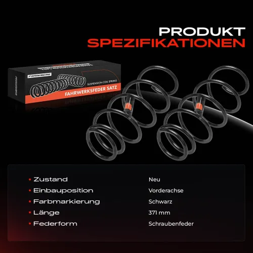 Fahrwerksfeder Vorderachse Frankberg 5481FB0029034 Bild Fahrwerksfeder Vorderachse Frankberg 5481FB0029034