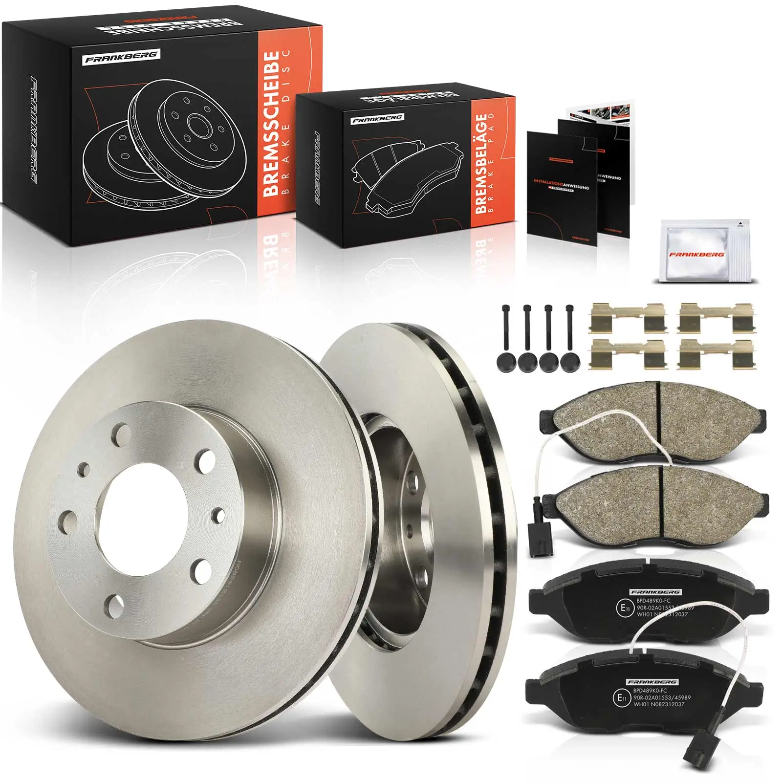 Bremsensatz, Scheibenbremse Vorderachse Frankberg 5481FB0029066