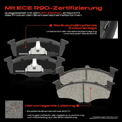 Bremsensatz, Scheibenbremse Vorderachse Frankberg 5481FB0029067 Bild Bremsensatz, Scheibenbremse Vorderachse Frankberg 5481FB0029067