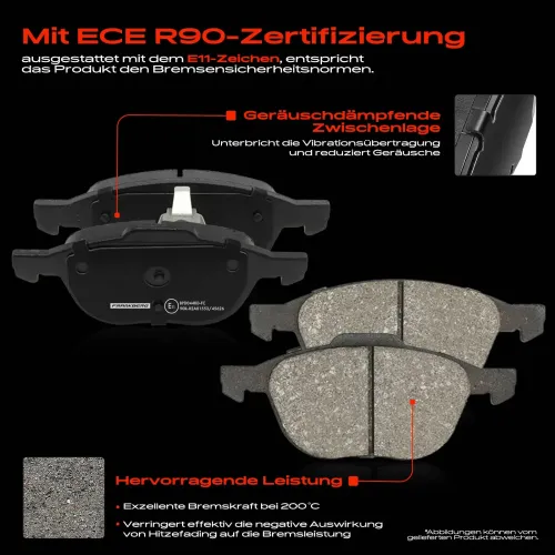 Bremsensatz, Scheibenbremse Vorderachse Frankberg 5481FB0029073 Bild Bremsensatz, Scheibenbremse Vorderachse Frankberg 5481FB0029073