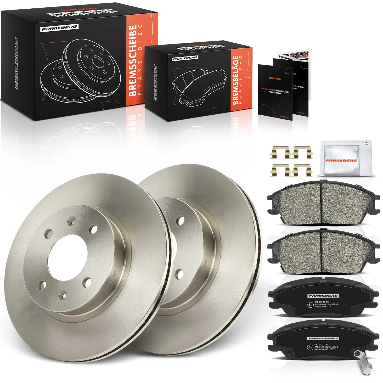 Bremsensatz, Scheibenbremse Vorderachse Frankberg 5481FB0029080