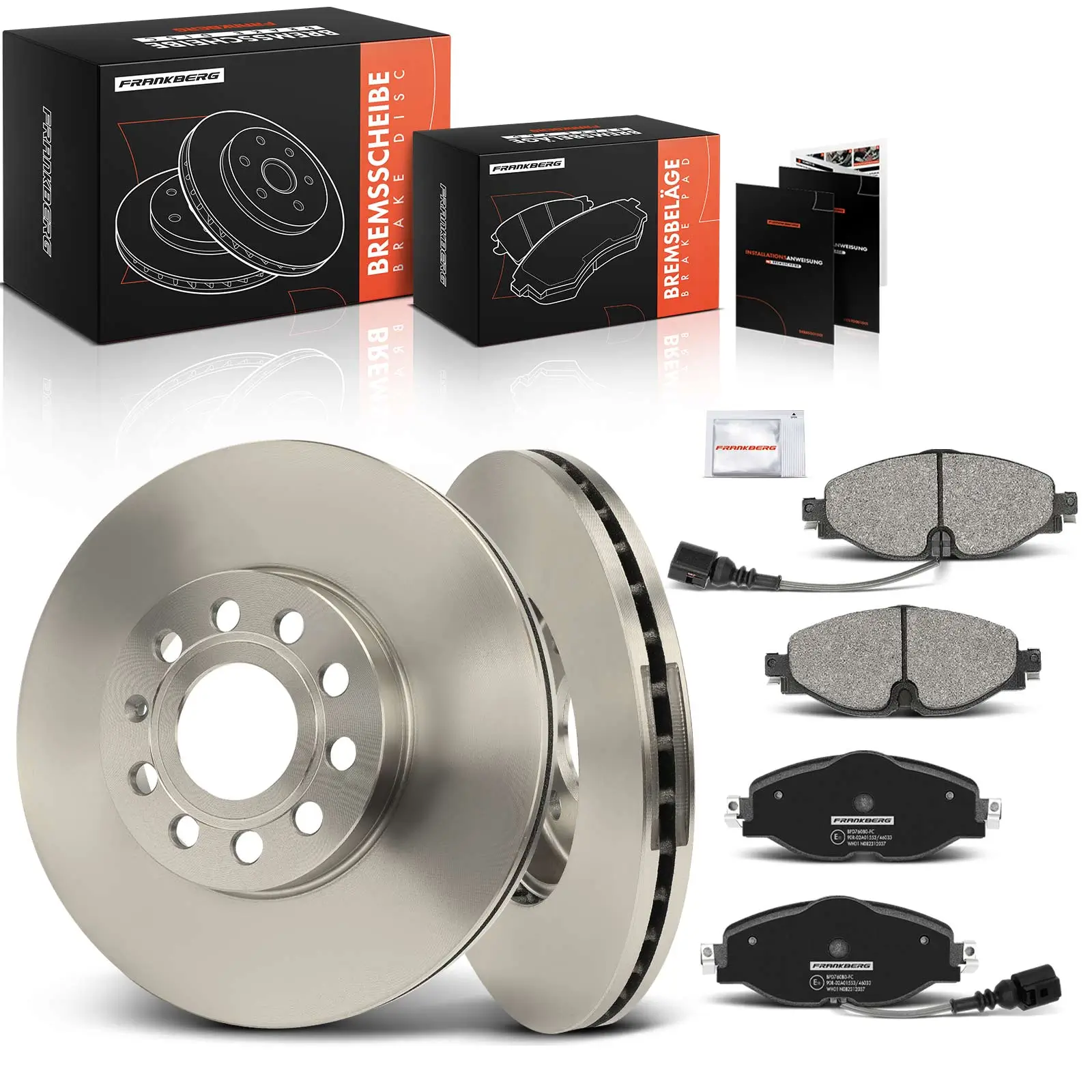 Bremsensatz, Scheibenbremse Vorderachse Frankberg 5481FB0029082