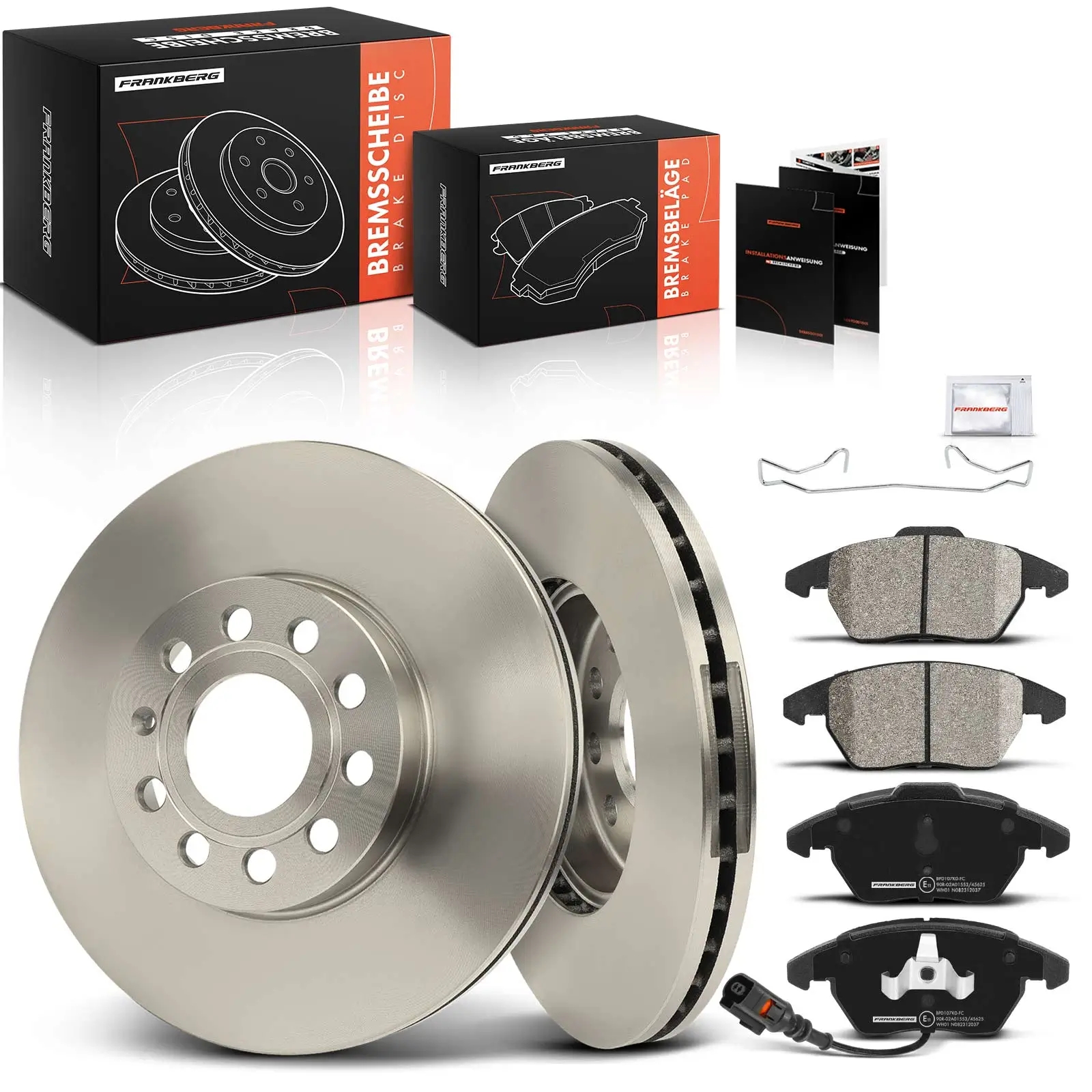 Bremsensatz, Scheibenbremse Vorderachse Frankberg 5481FB0029083