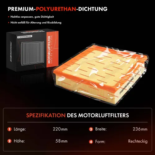 Luftfilter Frankberg 5481FB0029109 Bild Luftfilter Frankberg 5481FB0029109