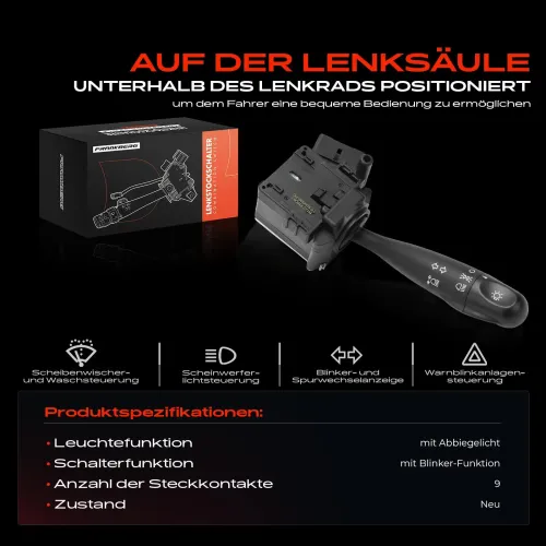 Lenkstockschalter Frankberg 5481FB0029138 Bild Lenkstockschalter Frankberg 5481FB0029138